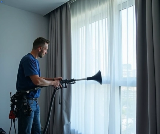 Professional curtain steam cleaning process equipment Matty Curtain Cleaning forest-lodge-nsw
